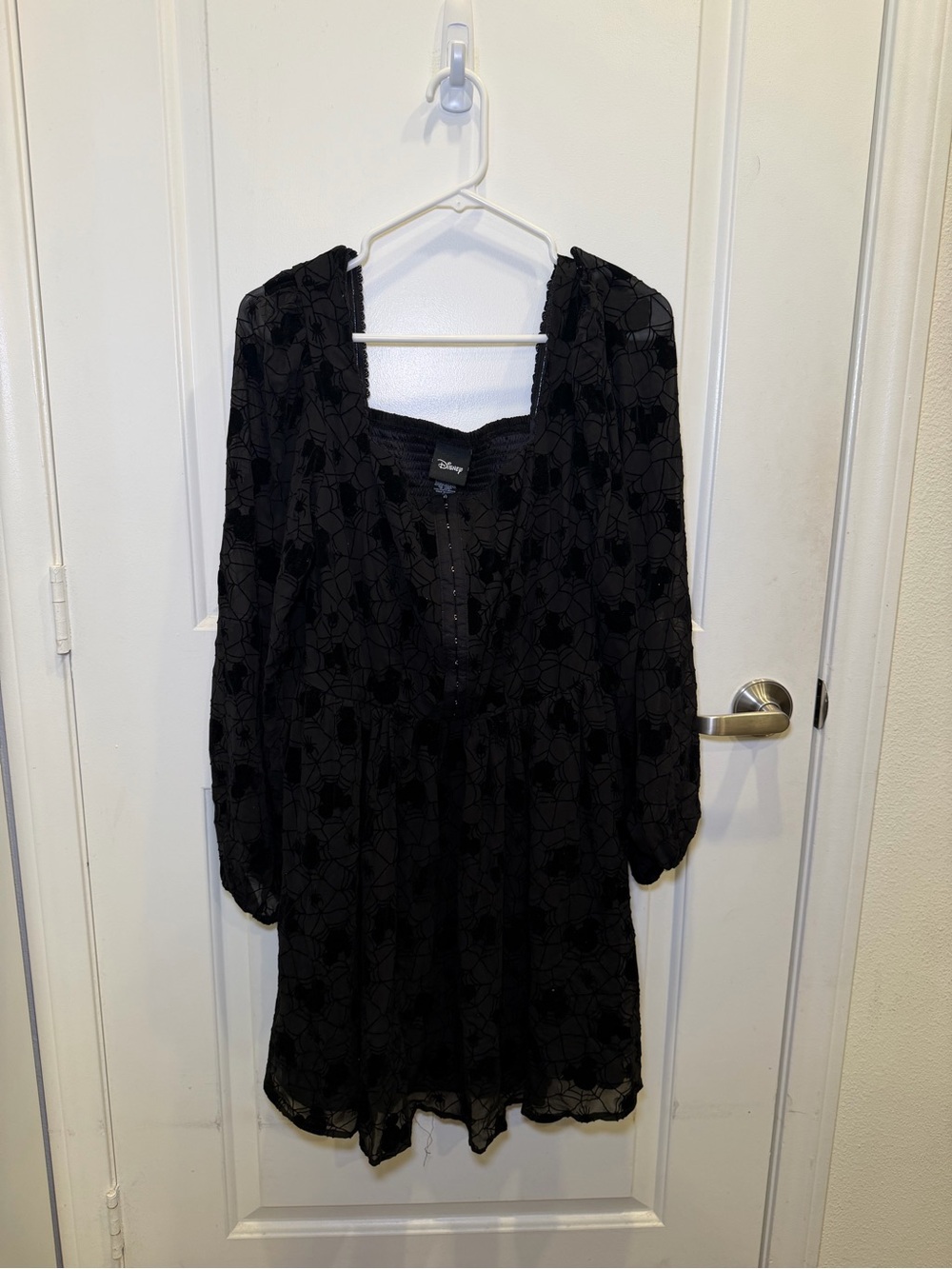 NWOT BoxLunch Disney Mickey Mouse Spiderweb Ladies Dress